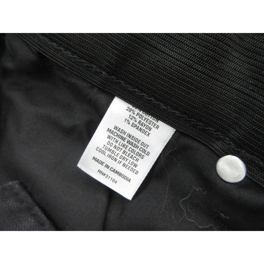 Wonderly Womens Jeans Bootcut NWT Black Mid Rise Slight Flare Stretch 6R - Picture 9 of 11